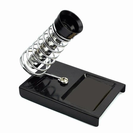 C-4 Lödkolvshållare Standard Användarvänlig Dubbelspiral Multifunktionell Lödstativhållare för Underhåll QinHai