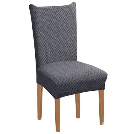 Lång Sjekk Jacquard Mid Back Stoltrekk Solid Farge Stretch