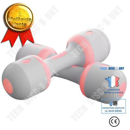 Justerbara hantlar - TD - 10 kg - Fitness - Aerobic - För kvinnor