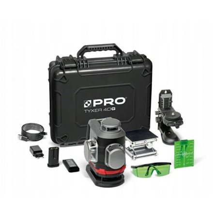 Längd (telemetern - laser mätare) Pro LASER MULTILIGNE TYXER 4DG PLUS