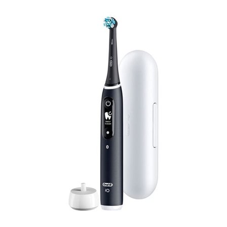 Oral-B iO Series 6 med trycksensor och smart timer - Svart Lava