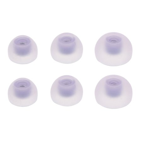 6 st In-Ear Hörlurar för Galaxy Buds2 Hörlurar Silikonöverdrag Kapsel Ersättning SM-R177 Öronproppar Öronproppar Öronkuddar Lila