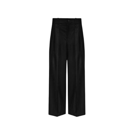 Issey Miyake Wide-legged Bukser Sort, Dame Bukser