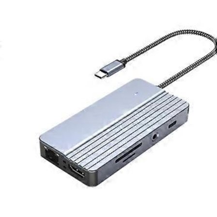 10-i-1 Dockingstation Mobiltelefon Laptop Steam Spillekonsol Hdtv4k High Definition Konverter