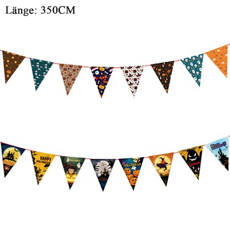 Halloween Dekoration Banner Set Happy Halloween Banner Letter