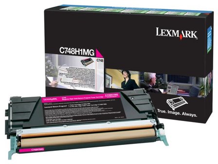 Lexmark Toner C748H1MG magenta - Lyreco - Toner och bläck - Tonerkassetter - Toner Lexmark