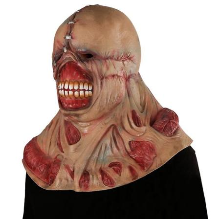Halloween Zombie Mask Skrämmande Tyrant Skräck Evil Mask Cosplay Nemesis Kostym Rekvisita Skräckfilm Latex Clown Mask Devil Face Cover