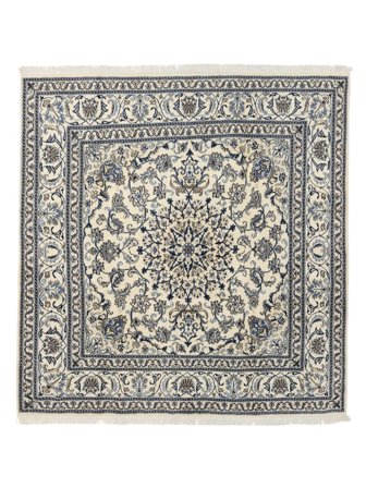 Oriental Nain Rug 193X193 Square Wool, Persia
