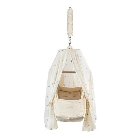 Moonboon Heaven - Åndbar Økologisk Baldakin Leaf, Børn & Forældre, Børneværelset, Vugger Og Tilbehør