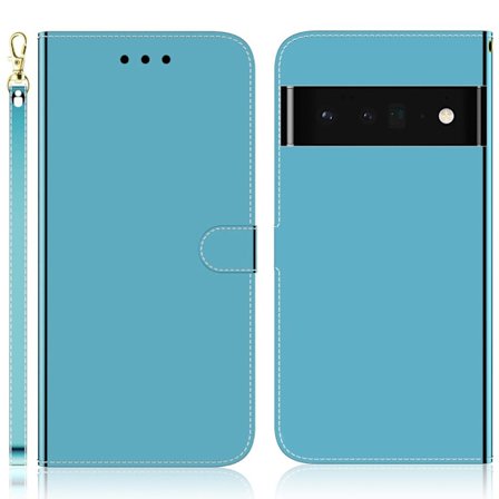 Mirror Google Pixel 6 Pro fodral - Blå