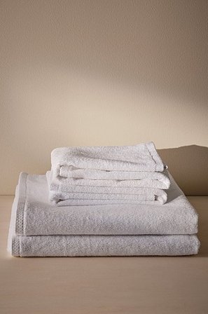 Jotex - Handdoekenset 4 Stuks Wit Wit - DARCY - Koop Handdoeken bij Jotex