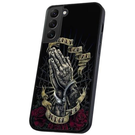 Samsung Galaxy S21 Plus - Cover/Mobilcover Only God Can Judge Me