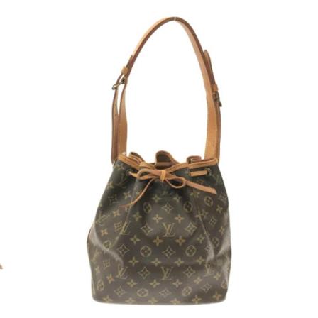 Louis Vuitton Vintage Pre-owned Petit Noe Monogram Taske Brun, Dame Vintage Tasker, Størrelse: ONE Size