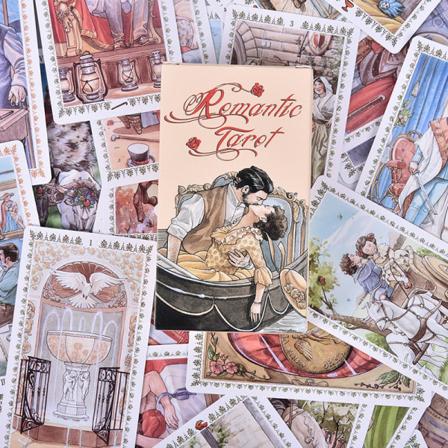 Romantiske tarotkort Bordsdæk Brætspilfest Spillekort G Multicolor one size