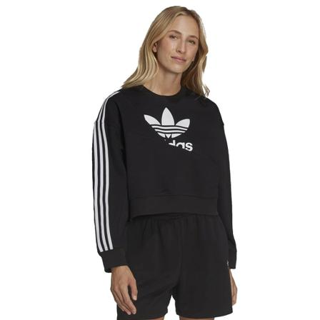 Adidas Originals, Sweatshirt Hc 4622 Zwart, Dames, Maat:S