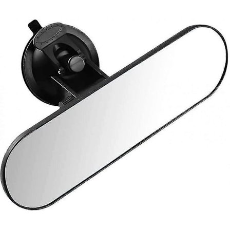 Innvendig Bakspeil for Bil, Sugekopp Innvendig Bakspeil, Universalt Bakspeil for Bil, 360 Panoramisk Justerbart Antirefleks Bakspeil for Bil