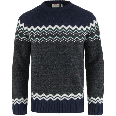 Fjällräven Men's Övik Knit Sweater Men long-sleeved sweaters Green S