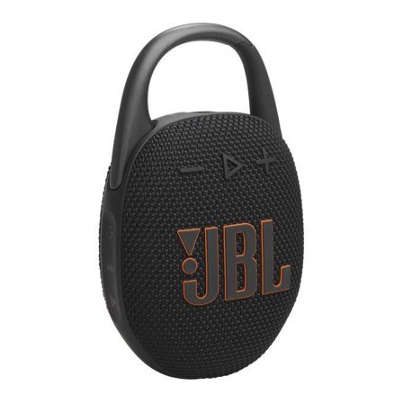 JBL Clip 5 Trådløs bluetooth høyttaler (sort) Bluetooth, vanntett IP67, 12 timers batteritid, USB-C