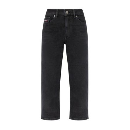 Diesel Cropped Jeans , Zwart , Dames , Maat: W29 L30