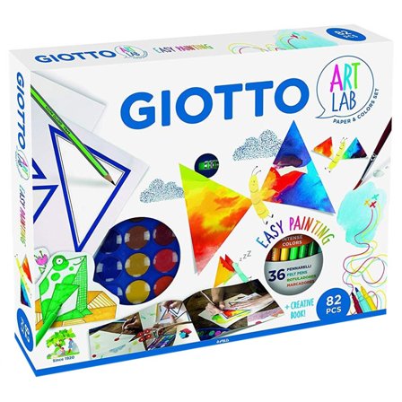 Giotto Art Lab Peindre et créer - 82 pièces (+4 ans)