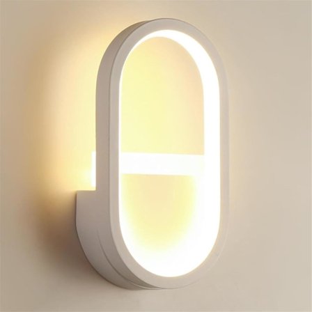 LED væglampe, 16W indendørs moderne væglampe, kreativitet metal væglampe til soveværelse hjem gang stue trappe