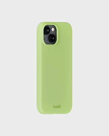 HOLDIT Silicone Case iPhone 15 Matcha, Tøj & Bolig, Elektronik, Telefon & Mobiltilbehør
