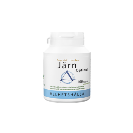 Helhetshälsa Jern Optimal 100 kapsler