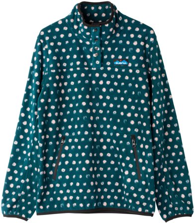 Kavu Cavanaugh naisten fleecepusero, Pinerose Dots - Kavu