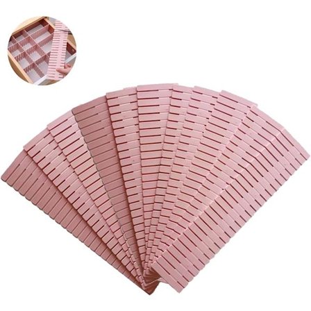 Gitter Skuffeskiller, 12 Enheder, Plast Skillevæg Opbevaring