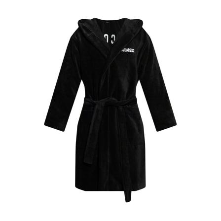 Dsquared2 Underkläder svart, Herr Morgonrockar, Herr, Storlek: 2XL