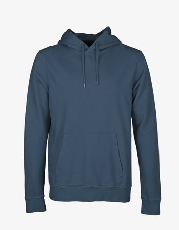 Classic Organic Hood - Petrol Blue - XS
