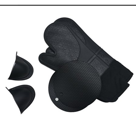 Ovnshansker Ovnshansker Sett med 6, Ovnshansker Ovnshansker Silikon a