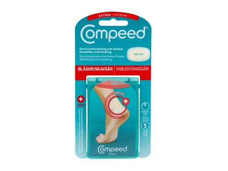 Compeed Gnagsårplaster Extreme Medium, 5 stk.