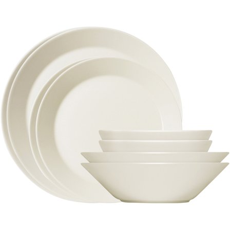 Iittala Teema Startset 8-delar Vit | Dukning & Servering > Tallrikar > Matttallrik | Bagaren och Kocken