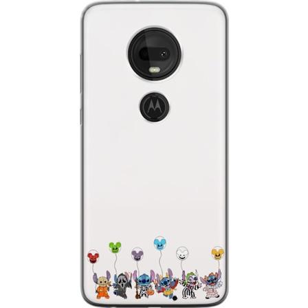 Motorola Moto G7 Gjennomsiktig deksel Stitch Kostyme