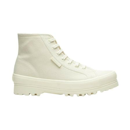 Superga Alpina Organic Canvas , Wit , Dames , Maat: 38 EU Sneakers