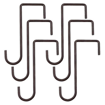 Gjerde krok over dørkroker plante henge rustfritt stål hengekurv brakett