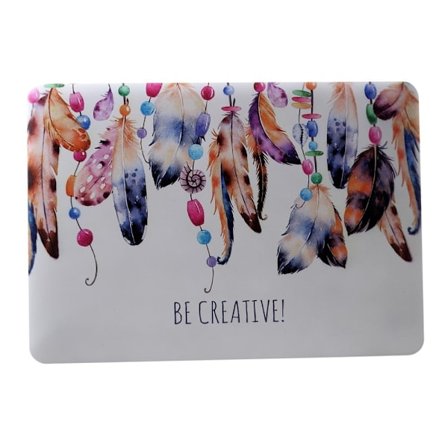 Coolt mönsterskydd till MacBook Pro 13 Retina (A1425, A1502) - Fjäderhänge