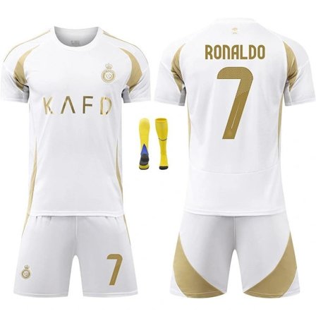 Fotbollströja fotbollskläder barn Al Nassr FC Tredje Bortaställ Ron-FA- 22 22