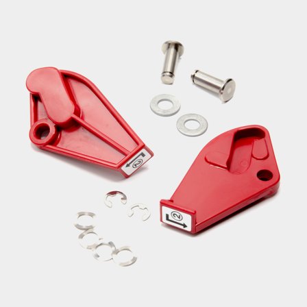 Dometic Sats omställningshandtag KE4 för KE4+ drivenhet NM0183-00 i röd plast och metall reservdelssats