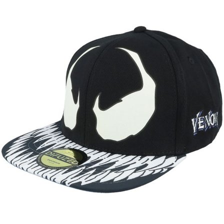 Difuzed - Svart snapback Keps - Spider-man Venom Black Snapback @ Hatstore
