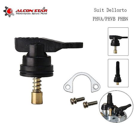 Alconstar Motorsykkel Forgasser Manuell Choke Kit Passer Dellorto Phva 17.5mm Forgasser Passer Aprilia / Piaggio 50cc 2t Modeller