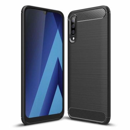 Samsung Galaxy A50 Skal - Anti-impact Carbon Svart