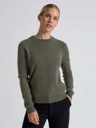 Kashmina - Kashmirgenser "Thora" - Eucalyptus - Size XS