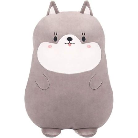 Blød Husky Anime Plys Pude Sød Fyldt Dyr Legetøj Kawaii Plushies Værelses Dekoration Julepynt Gaver Til Kvinder Børn Fødselsdag