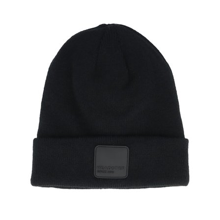 Headster - Black - cuff - Beanie - Kids Kingston Beanie Black Cuff - Hatstore