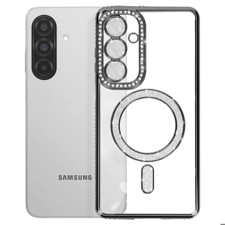 Coque Diamant för Samsung Galaxy A26 MagSafe Contour Strass Svart