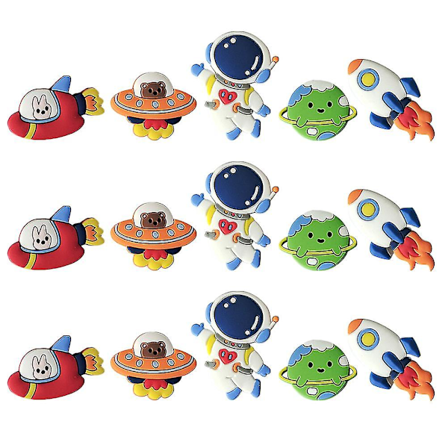 15 stk. Kreativ kagedekoration Ydre rum kagedekor Børnegaver