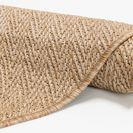 Ulkomatto, 150x150 cm, beige, PP-materiaalia