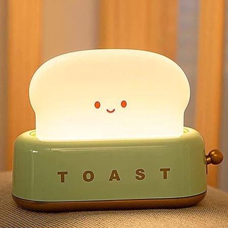 Sød Natlampe, Dæmpbar LED Natlys Genopladelig Bordlampe